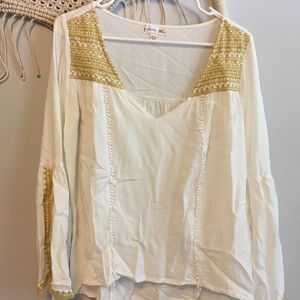 Billabong bell bottom top